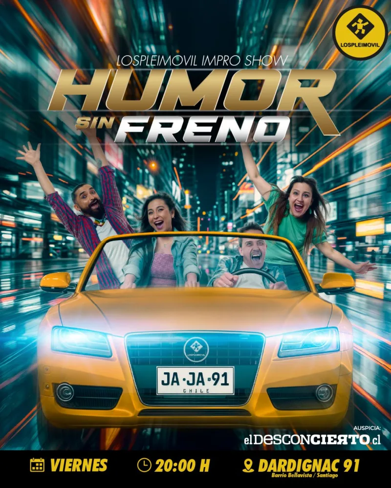 HUMOR SIN FRENO/LOS PLEIMOVIL IMPRO HUMOR