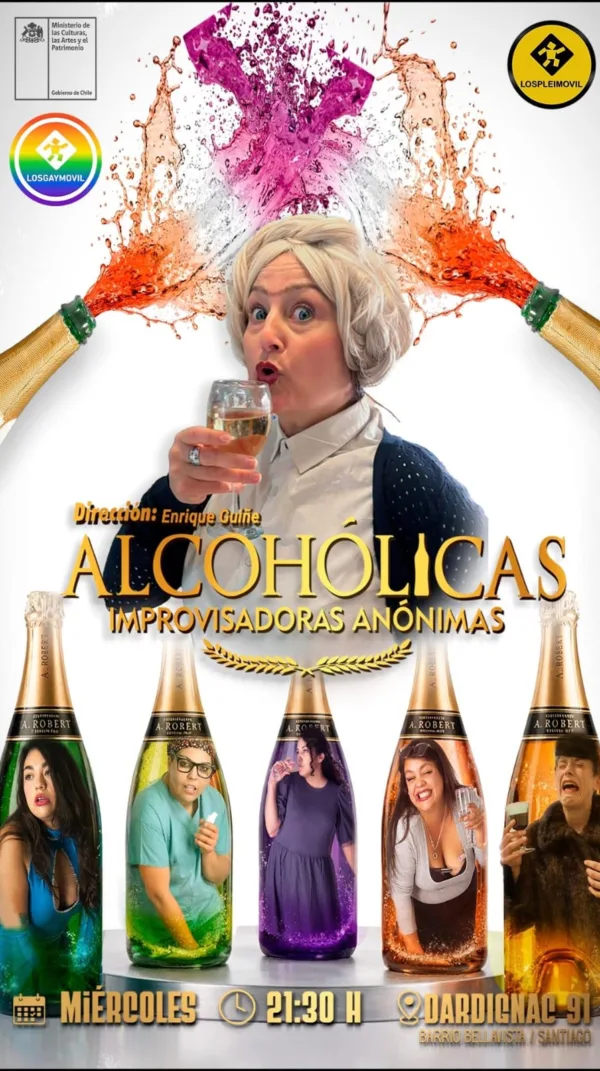 ALCOHÓLICAS IMPROVISADORAS ANÓNIMAS – Versión Lelas