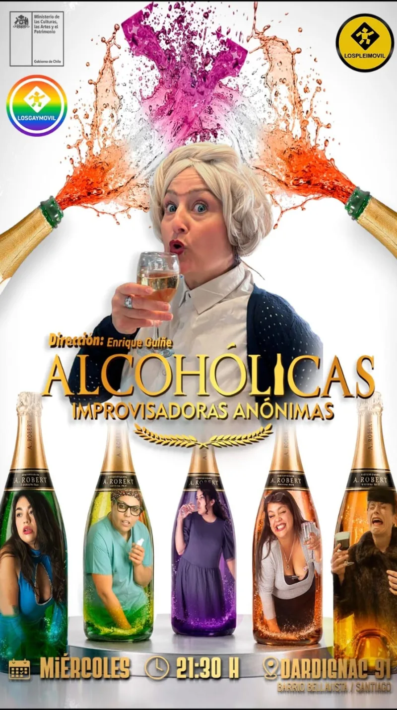 ALCOHÓLICAS IMPROVISADORAS ANÓNIMAS – Versión Lelas